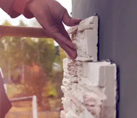 revestimiento de pared exterior en Segovia